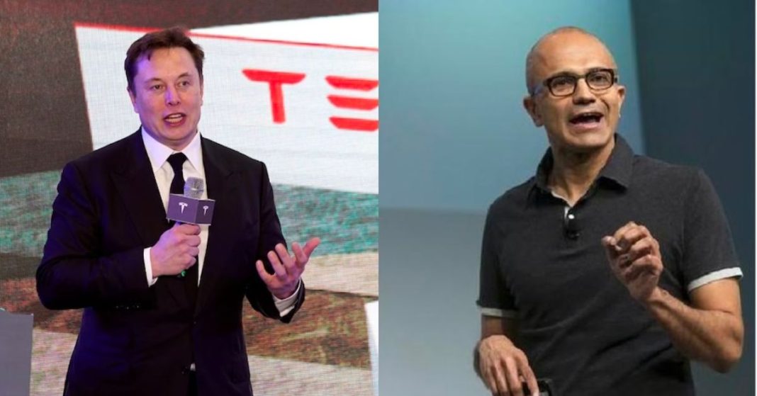 Elon Musk VS Satya Nadela