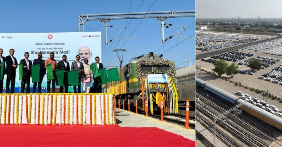 PM Modi Inaugurates India’s First Automobile In-Plant Railway Siding