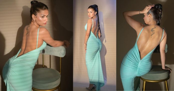 Unbelievable Transformation! Avneet Kaur Stuns in Backless Bodycon Dress