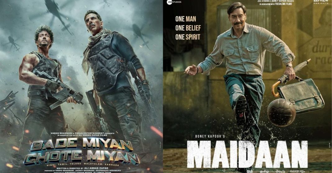 Box Office Disappointment: Ticket Prices Slashed to Rs 30 in Theatres Due to 'Bade Miyan Chote Miyan, Maidaan' Debacle