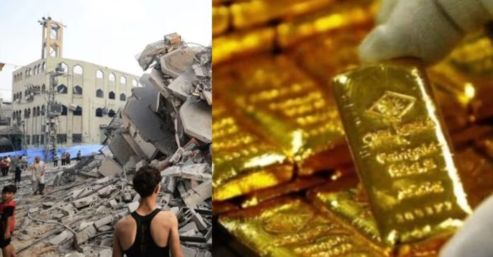 Iran-Israel war news boosts gold prices, even as US dollar rates and Treasury yields rise