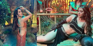 Raashi Khanna showed everything, shared BTS pictures from the shoot of 'Achchho' song of 'Aranmanai 4'