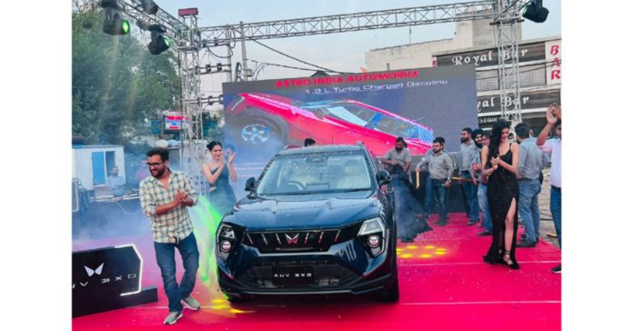 Astro India Automobile Launches Mahindra XUV 3XO in Jammu