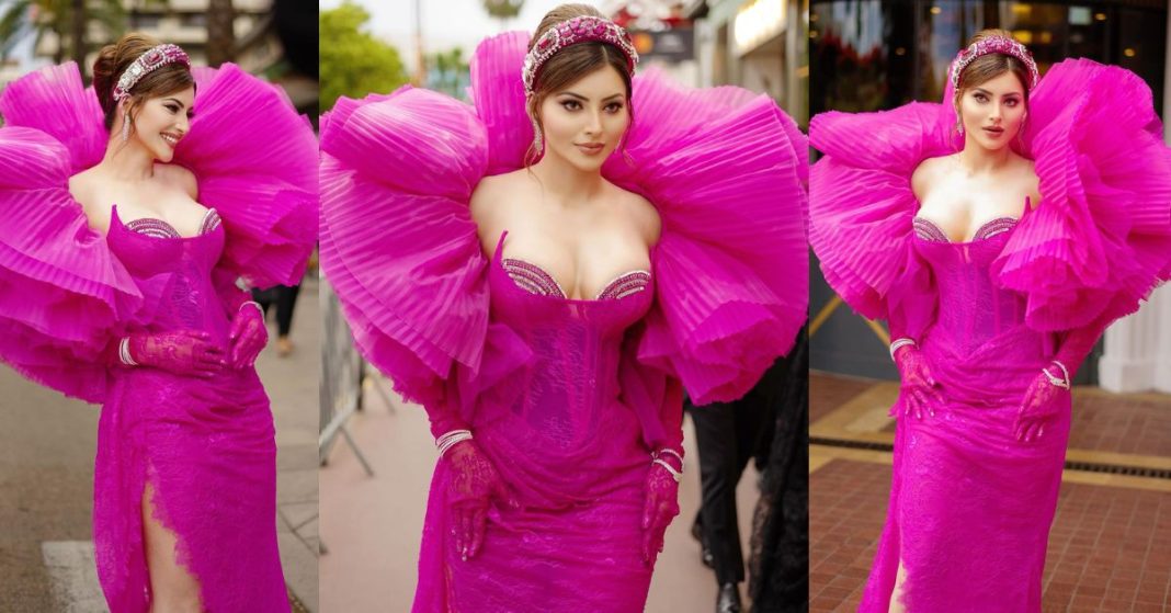 Urvashi Rautela Dazzles in Hot Pink Gown at Cannes 2024 | Cannes Film Festival Highlights