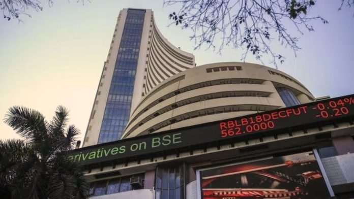 Sensex hits new peak of 76,810, Nifty closes at 23,398