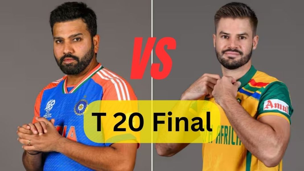 T20 World Cup 2024 Final- India vs South Africa