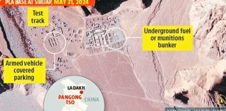 China digging near Pangong Lake near eastern Ladakh