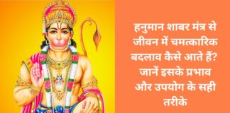 What happens with Hanuman Shabar Mantra? Know its mysterious powers