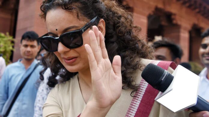 BJP gave a statement on Kangana Ranaut's farmers protest, maintaining a strong message while distancing itself