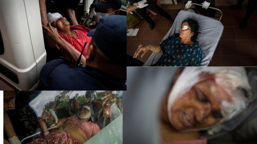 Bus accident of Indian pilgrims in Nepal- Some pictures of the injured have surfaced