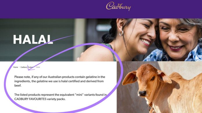 Use of beef in Cadbury company? Indian secret revealed!