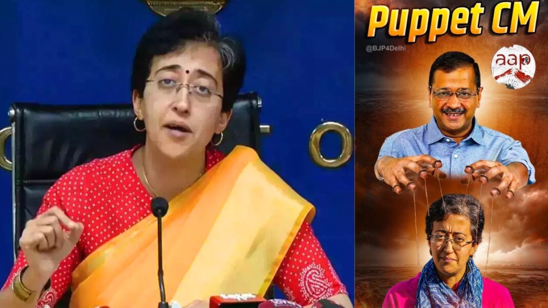 'Delhi's puppet CM'- BJP targets Atishi's appointment