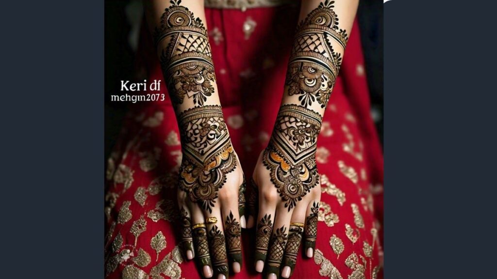 Design 2- Traditional and Gorgeous Keri Design (Full-Hand)