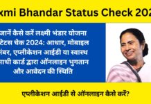 Laxmi Bhandar Status Check 2024: Online by Aadhar, Mobile Number, Application ID