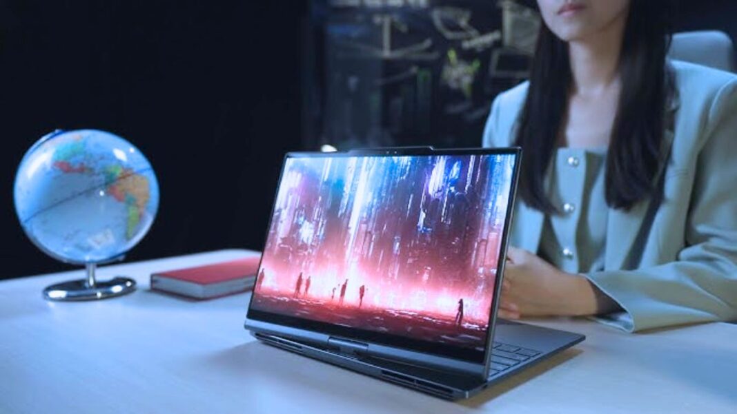 Lenovo's AI Smart Lid Laptop: Keeps an eye on your every movement