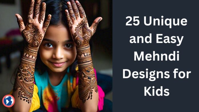 Mehndi Designs For Kids