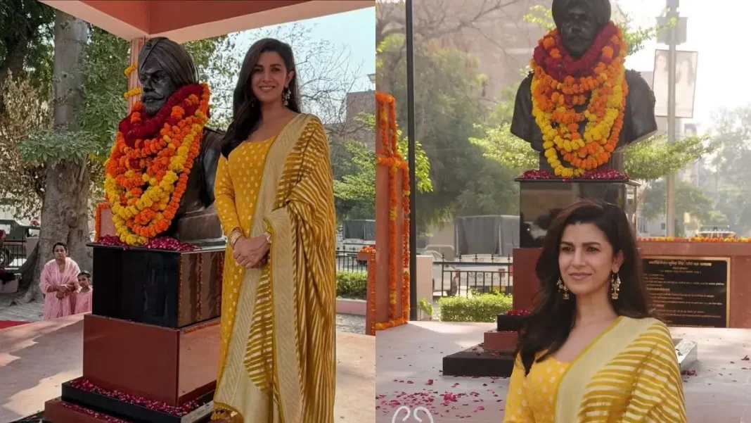 Actress Nimrat Kaur shared pictures of the inauguration on her xaccount.