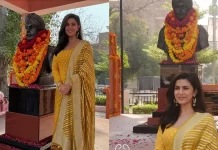 Actress Nimrat Kaur shared pictures of the inauguration on her xaccount.