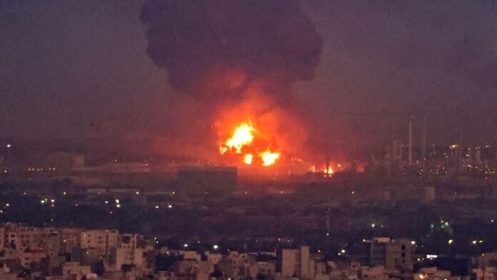 Israel's precision attack in Tehran- massive explosions in Iran