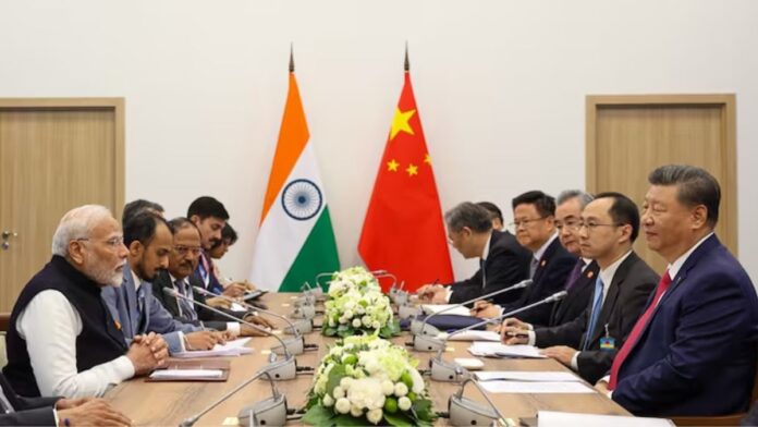 Meeting between China's Xi Jinping and India's Modi after border agreement