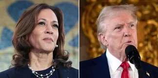 Donald Trump Sweeps 10 States, Kamala Harris Trails in Race for White House