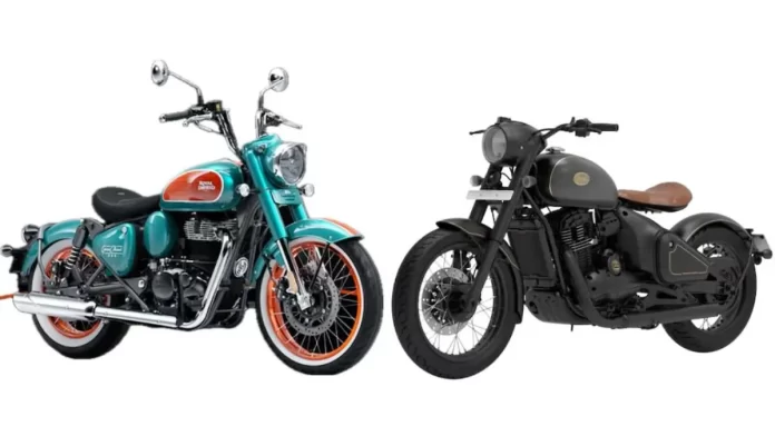 Royal Enfield Goan Classic 350 vs Jawa Perak