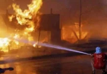 5 killed, 24 injured in fire after collision between chemical-loaded truck and LPG tanker in Jaipur