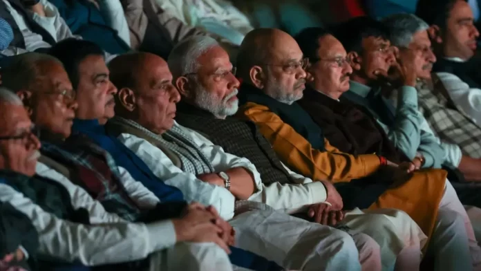 PM Modi watched 'Sabarmati Report' in Parliament, said- efforts of the filmmakers are commendable