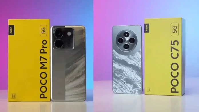 POCO launches two new smartphones, with great price and features.