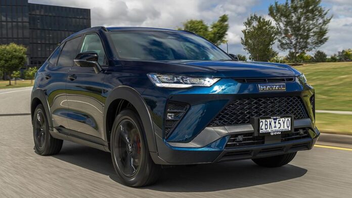 GWM Haval H6GT PHEV exterior view with modern design