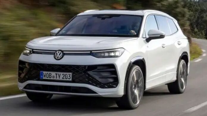 Volkswagen Tayron exterior design sleek and modern