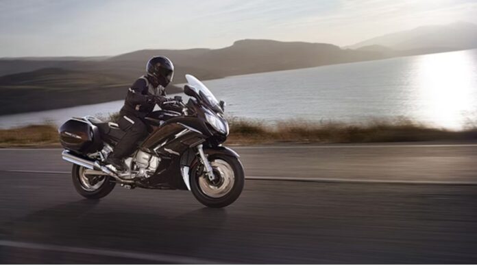 Yamaha FJR1300 touring bike.