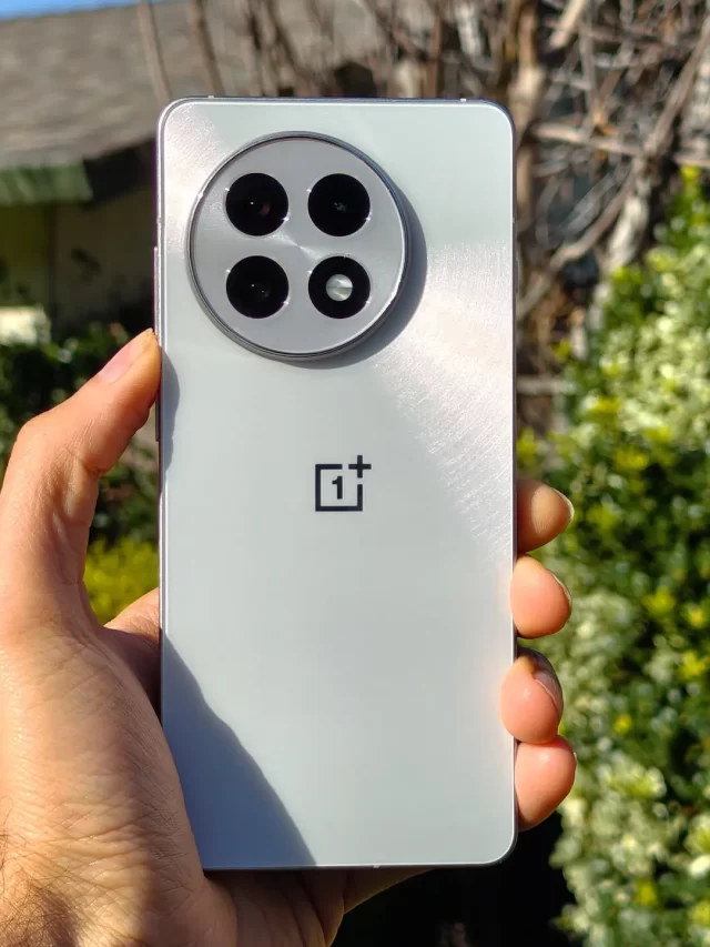 OnePlus 13R poster: sleek design, advanced features.