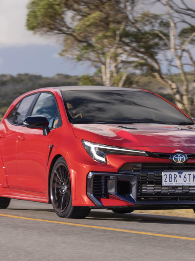 Toyota GR Corolla: sleek design, turbo power, premium interior.