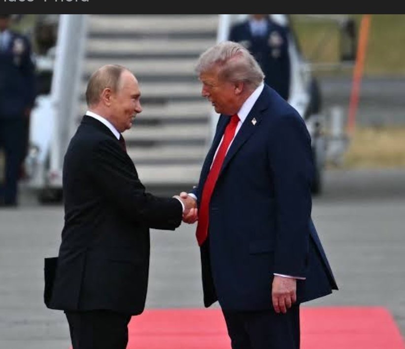 Donald Triump Putin in alska