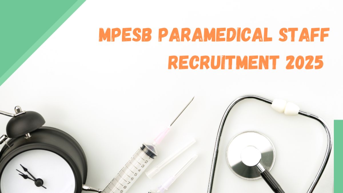 MPESB Paramedical Recruitment