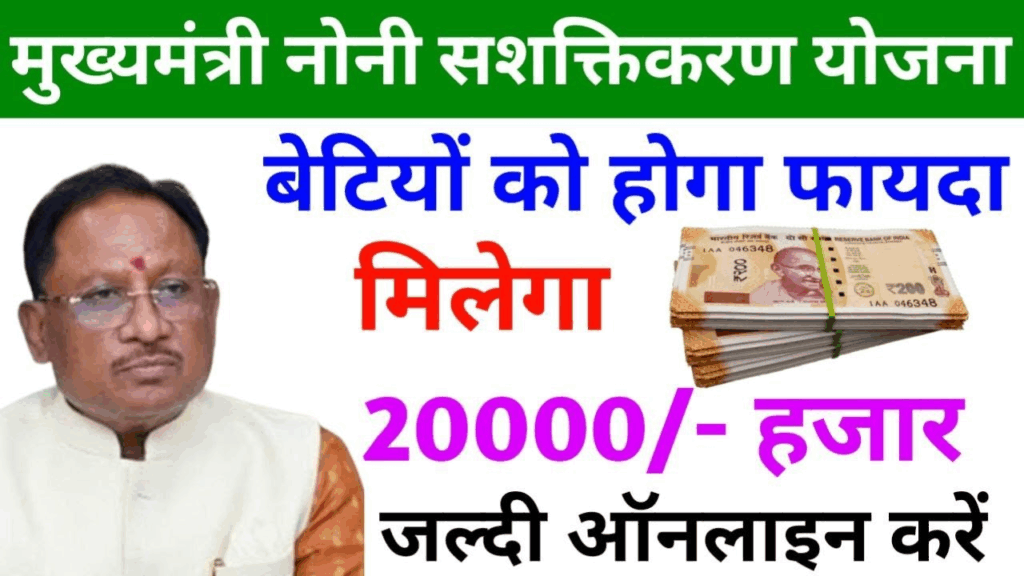 CG Noni Sashaktikaran Yojana 2025