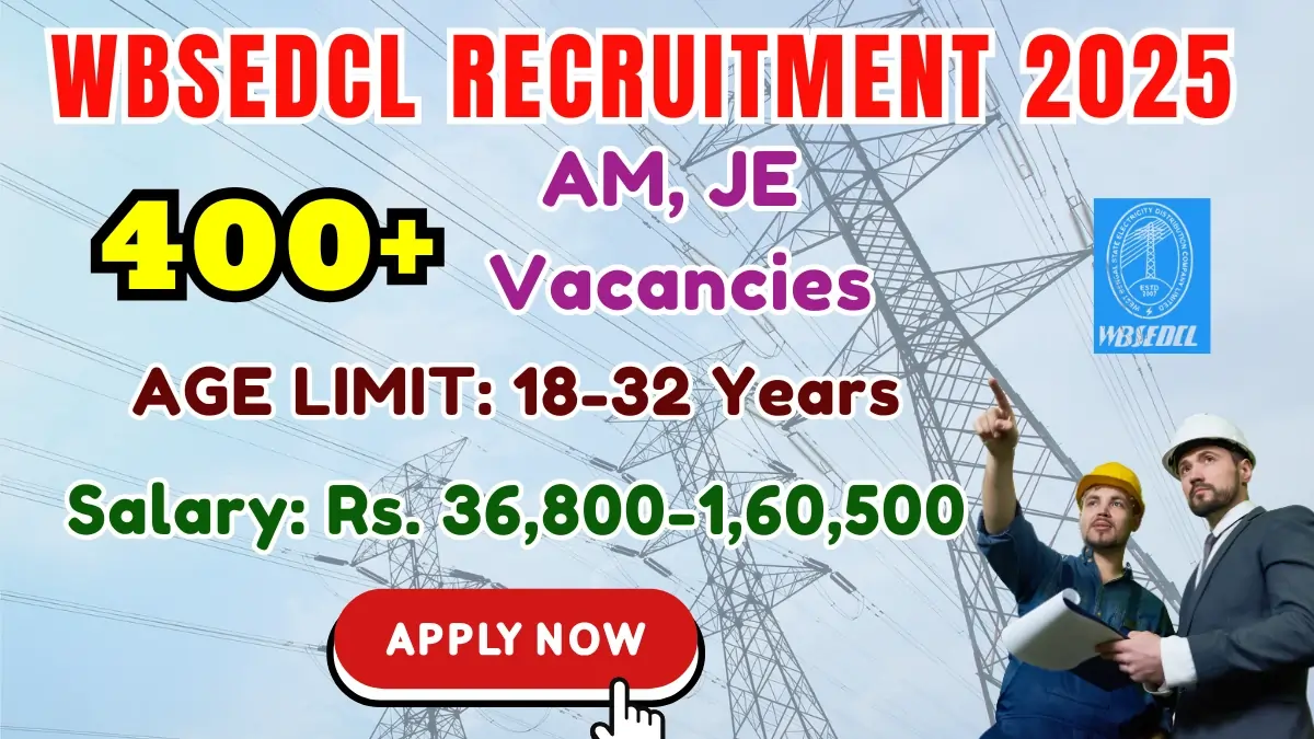 WBSEDCL Recruitment 2025