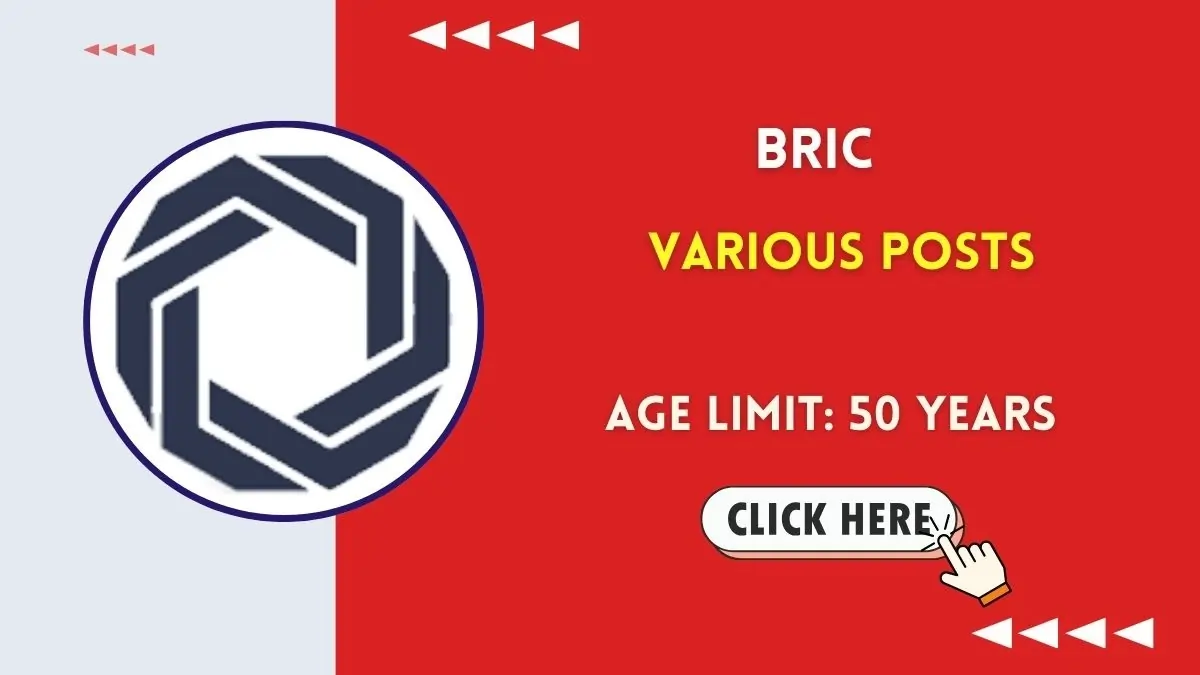 BRIC Recruitment 2025