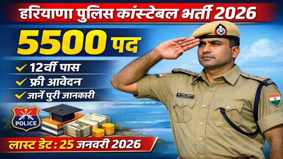 Haryana Constable Vacancy 2026