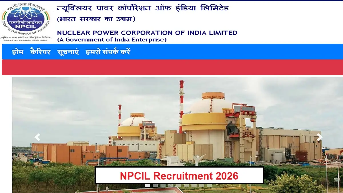 NPCIL Recruitment 2026