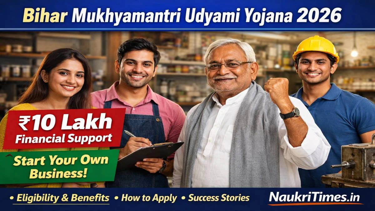Mukhyamantri Udyami Yojana 2026