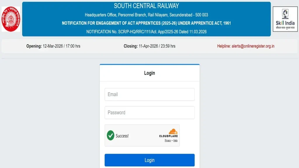 Railway Recruitment 2026