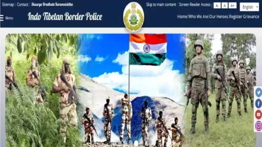 ITBP Constable Recruitment 2026